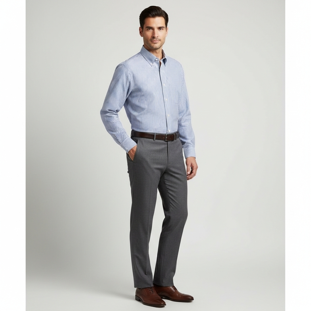 BROOKS BROTHERS - Regnant Striped Dress Shirt